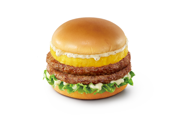 菠萝双层安格斯牛堡